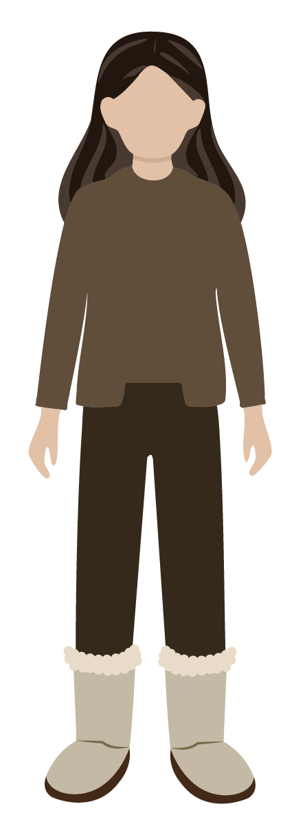 Illustration d'une adolescente